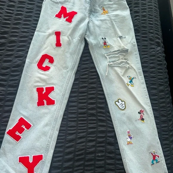 Levi's Light Blue Inside-Out Denim Jeans - Picture 6 of 6